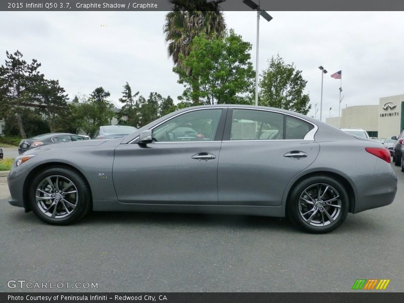 Graphite Shadow / Graphite 2015 Infiniti Q50 3.7