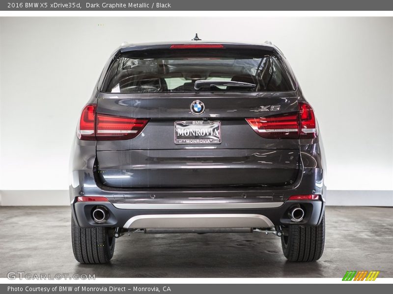 Dark Graphite Metallic / Black 2016 BMW X5 xDrive35d