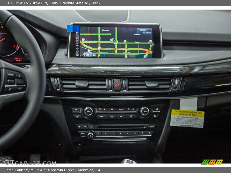 Dark Graphite Metallic / Black 2016 BMW X5 xDrive35d