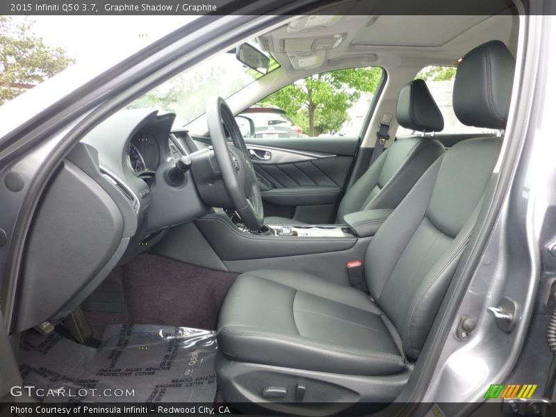 Graphite Shadow / Graphite 2015 Infiniti Q50 3.7