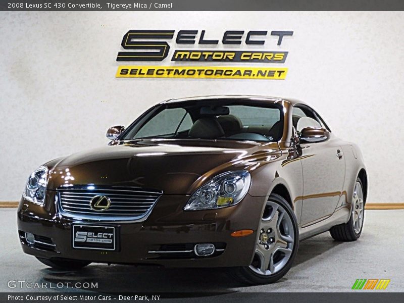 Tigereye Mica / Camel 2008 Lexus SC 430 Convertible