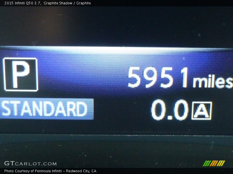 Graphite Shadow / Graphite 2015 Infiniti Q50 3.7