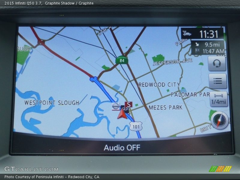 Graphite Shadow / Graphite 2015 Infiniti Q50 3.7