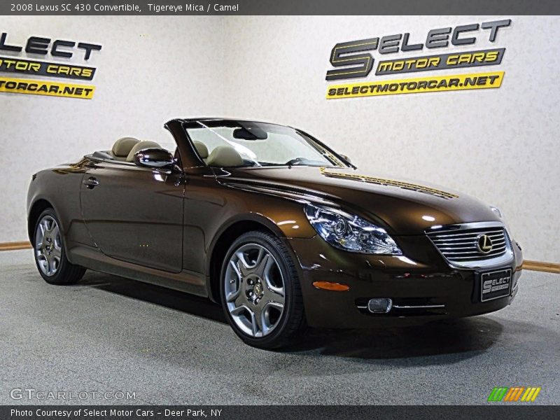 Tigereye Mica / Camel 2008 Lexus SC 430 Convertible