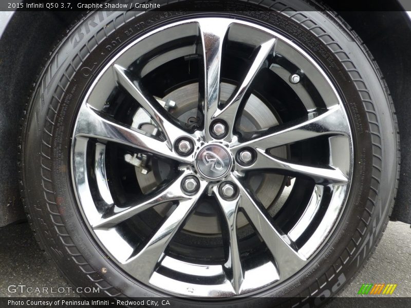 Graphite Shadow / Graphite 2015 Infiniti Q50 3.7