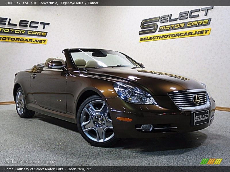 Tigereye Mica / Camel 2008 Lexus SC 430 Convertible