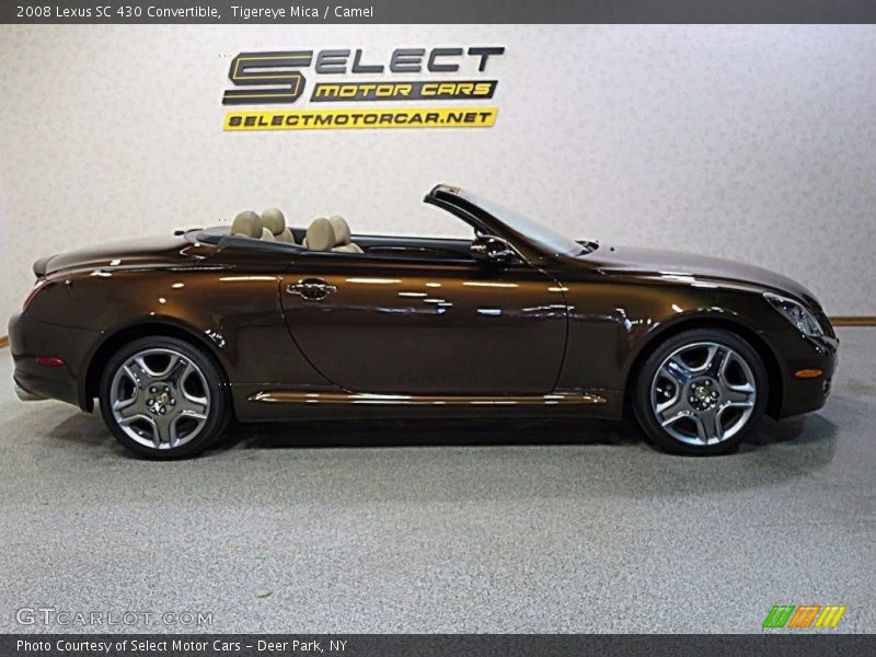 Tigereye Mica / Camel 2008 Lexus SC 430 Convertible
