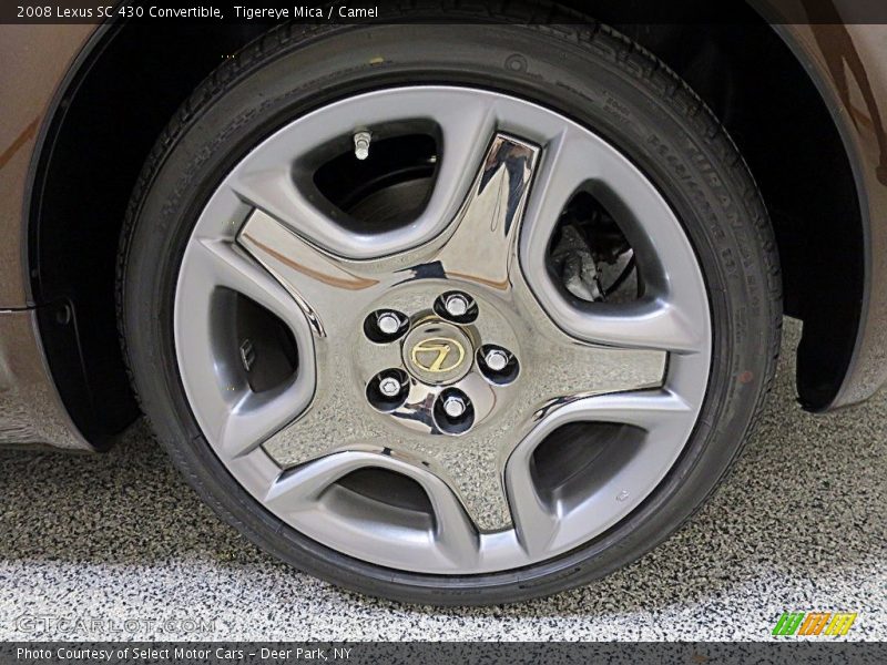 Tigereye Mica / Camel 2008 Lexus SC 430 Convertible