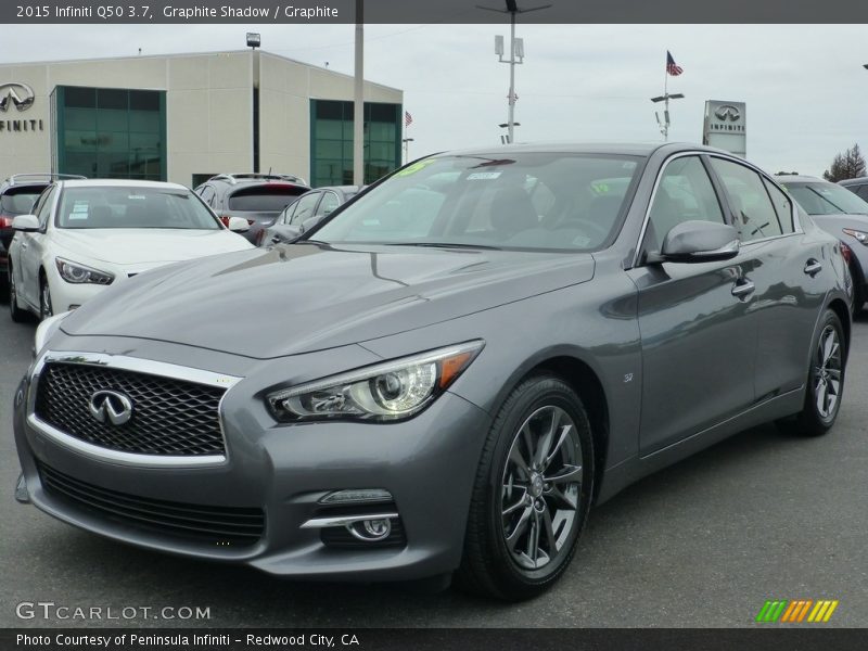 Graphite Shadow / Graphite 2015 Infiniti Q50 3.7