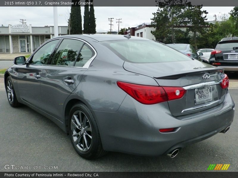 Graphite Shadow / Graphite 2015 Infiniti Q50 3.7