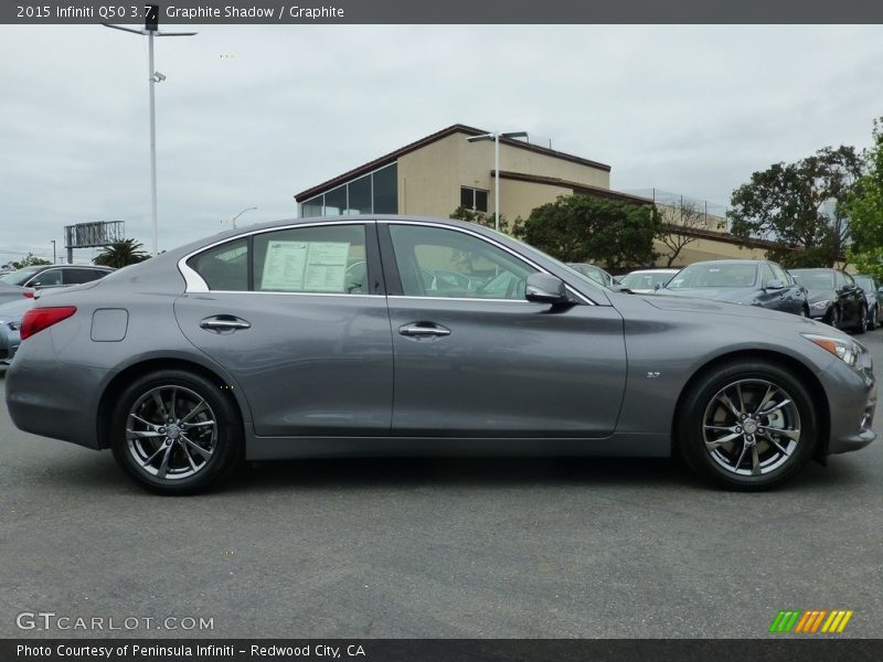 Graphite Shadow / Graphite 2015 Infiniti Q50 3.7