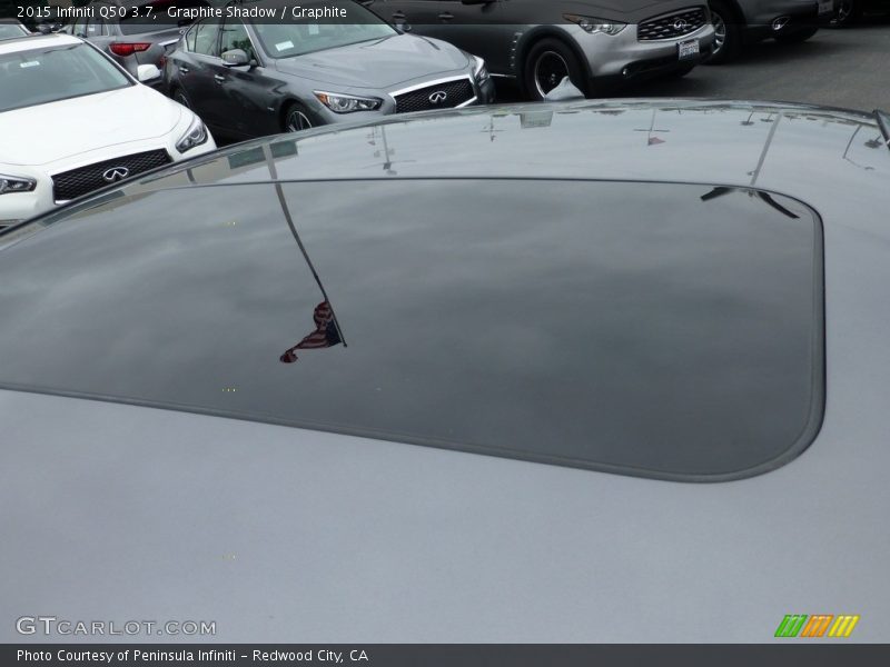 Graphite Shadow / Graphite 2015 Infiniti Q50 3.7