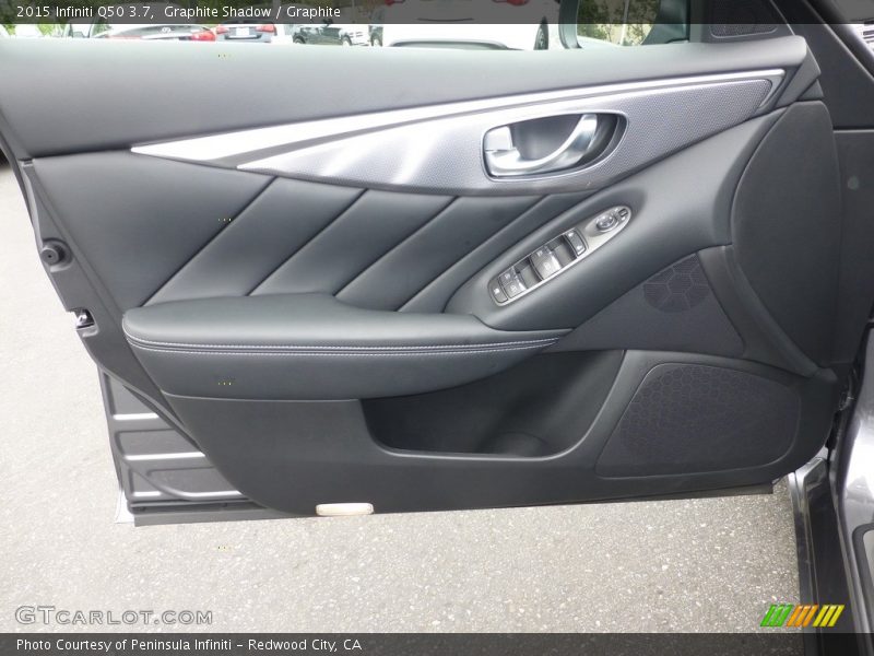 Graphite Shadow / Graphite 2015 Infiniti Q50 3.7