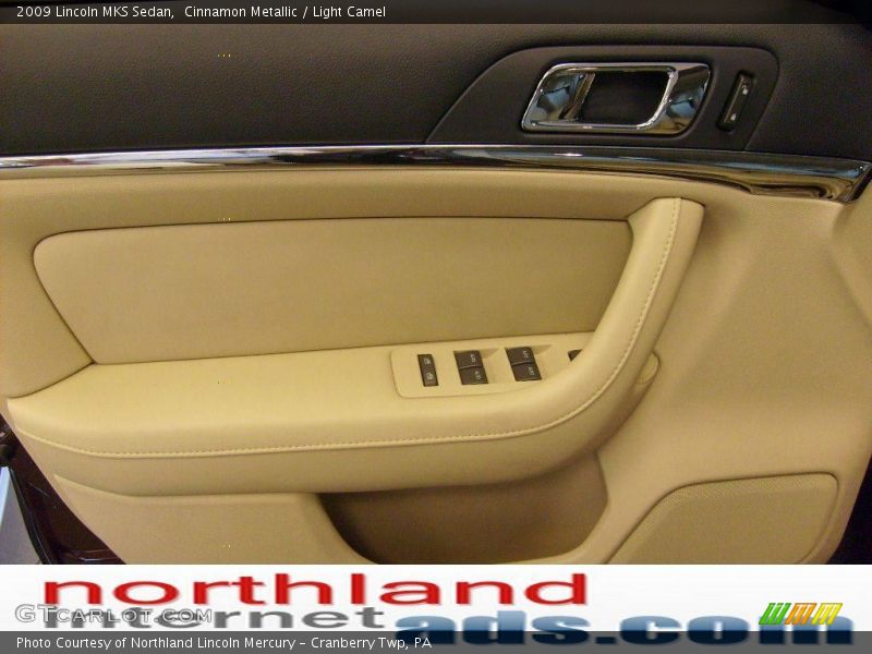 Cinnamon Metallic / Light Camel 2009 Lincoln MKS Sedan