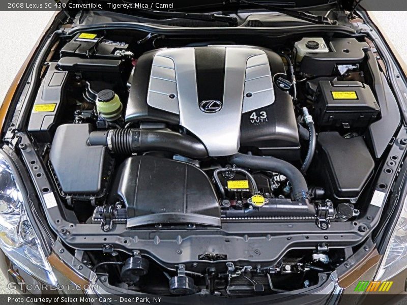 Tigereye Mica / Camel 2008 Lexus SC 430 Convertible