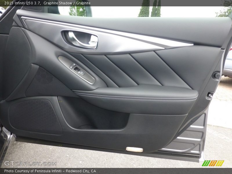 Graphite Shadow / Graphite 2015 Infiniti Q50 3.7