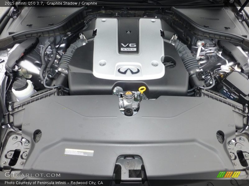 Graphite Shadow / Graphite 2015 Infiniti Q50 3.7