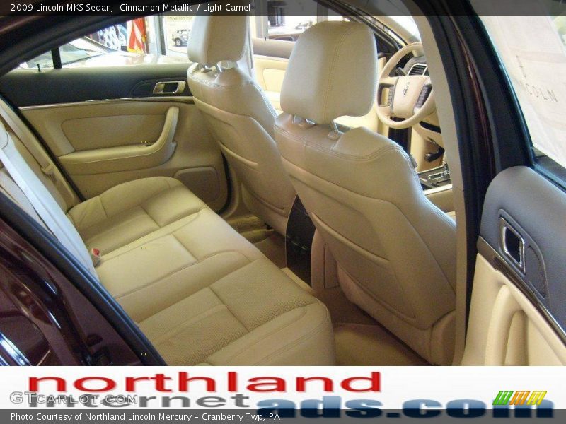 Cinnamon Metallic / Light Camel 2009 Lincoln MKS Sedan
