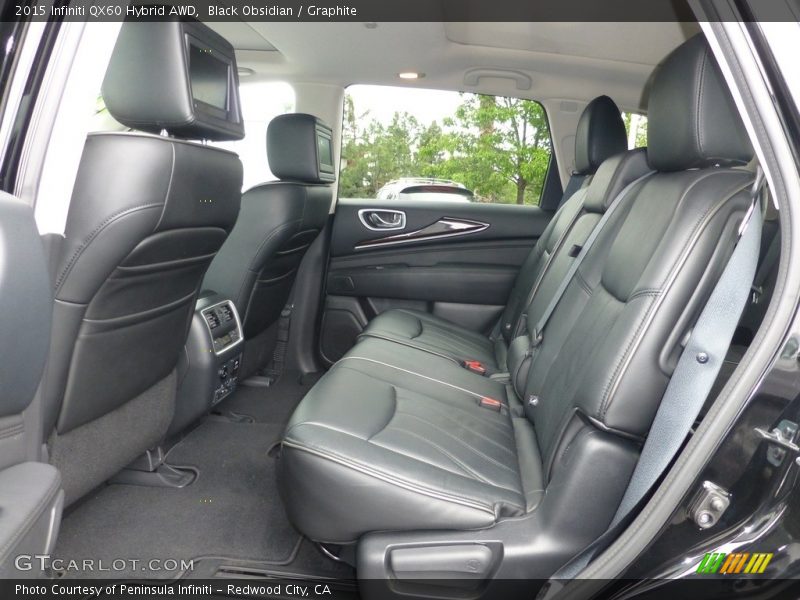 Black Obsidian / Graphite 2015 Infiniti QX60 Hybrid AWD