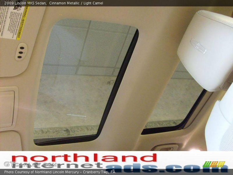 Cinnamon Metallic / Light Camel 2009 Lincoln MKS Sedan