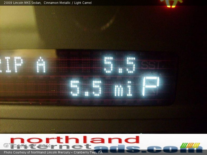 Cinnamon Metallic / Light Camel 2009 Lincoln MKS Sedan