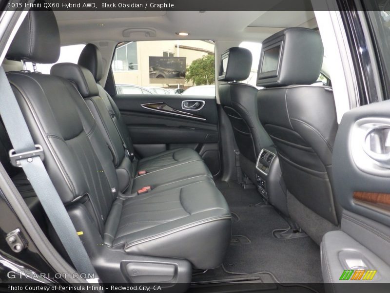 Black Obsidian / Graphite 2015 Infiniti QX60 Hybrid AWD