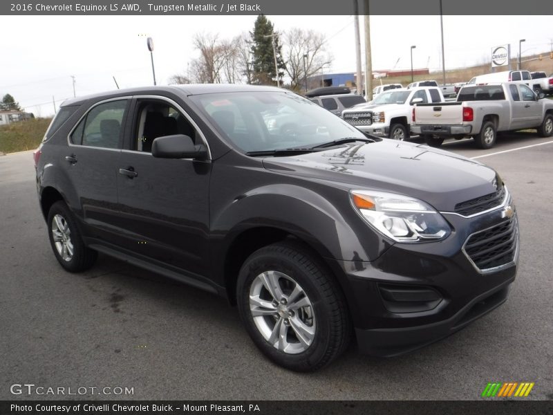 Tungsten Metallic / Jet Black 2016 Chevrolet Equinox LS AWD