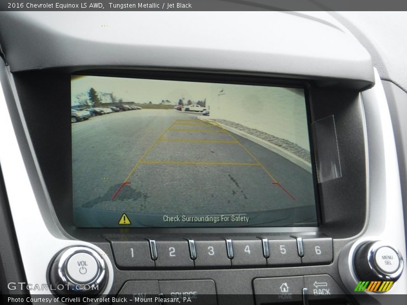 Tungsten Metallic / Jet Black 2016 Chevrolet Equinox LS AWD