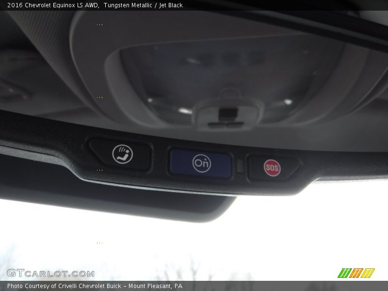 Tungsten Metallic / Jet Black 2016 Chevrolet Equinox LS AWD