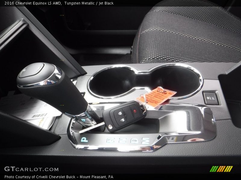 Tungsten Metallic / Jet Black 2016 Chevrolet Equinox LS AWD