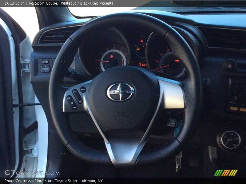 Whiteout / Black/Red Accents 2013 Scion FR-S Sport Coupe