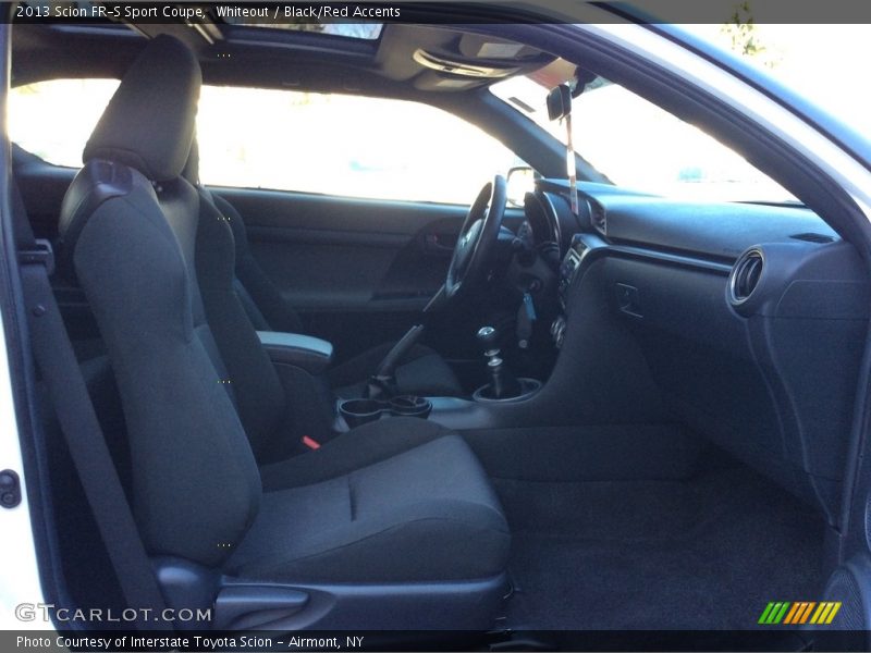 Whiteout / Black/Red Accents 2013 Scion FR-S Sport Coupe