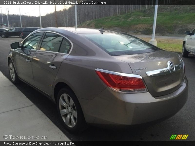 Mocha Steel Metallic / Cocoa/Cashmere 2011 Buick LaCrosse CXL AWD