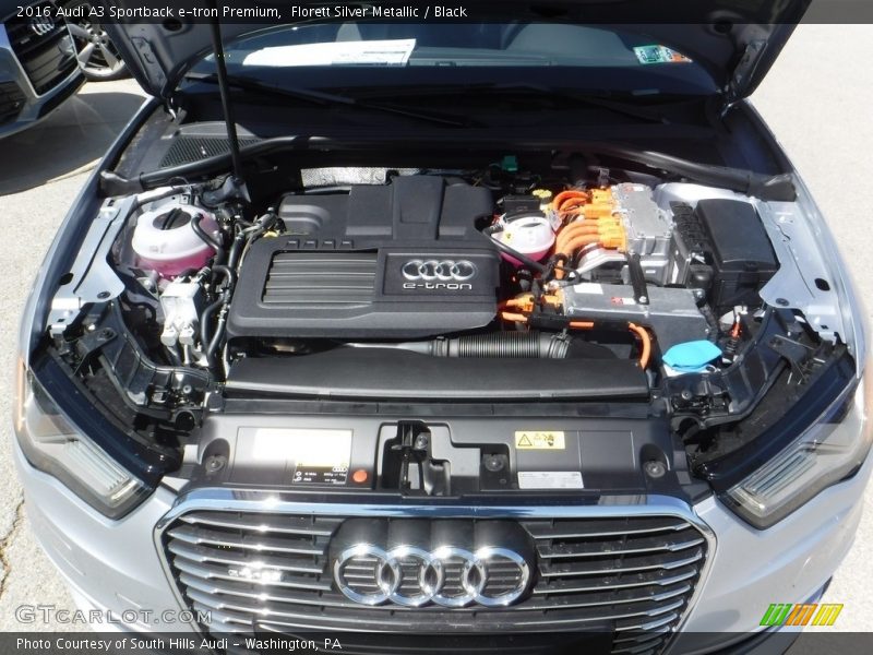 Florett Silver Metallic / Black 2016 Audi A3 Sportback e-tron Premium