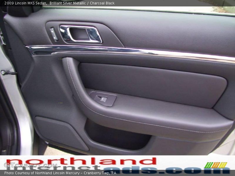 Brilliant Silver Metallic / Charcoal Black 2009 Lincoln MKS Sedan