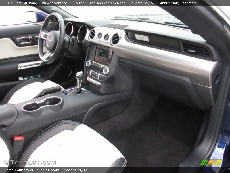 50th Anniversary Kona Blue Metallic / 50th Anniversary Cashmere 2015 Ford Mustang 50th Anniversary GT Coupe
