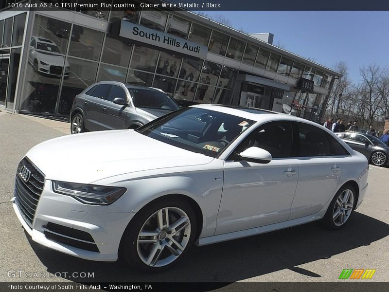 Glacier White Metallic / Black 2016 Audi A6 2.0 TFSI Premium Plus quattro