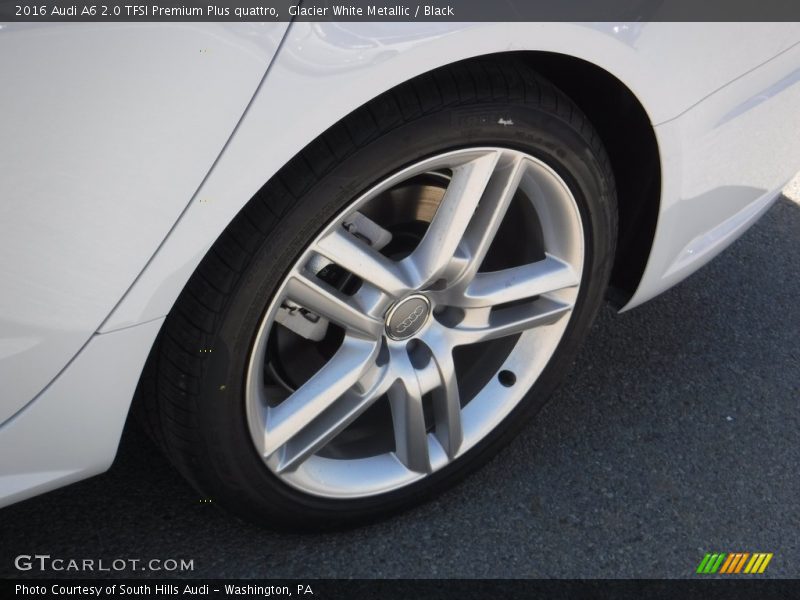 Glacier White Metallic / Black 2016 Audi A6 2.0 TFSI Premium Plus quattro