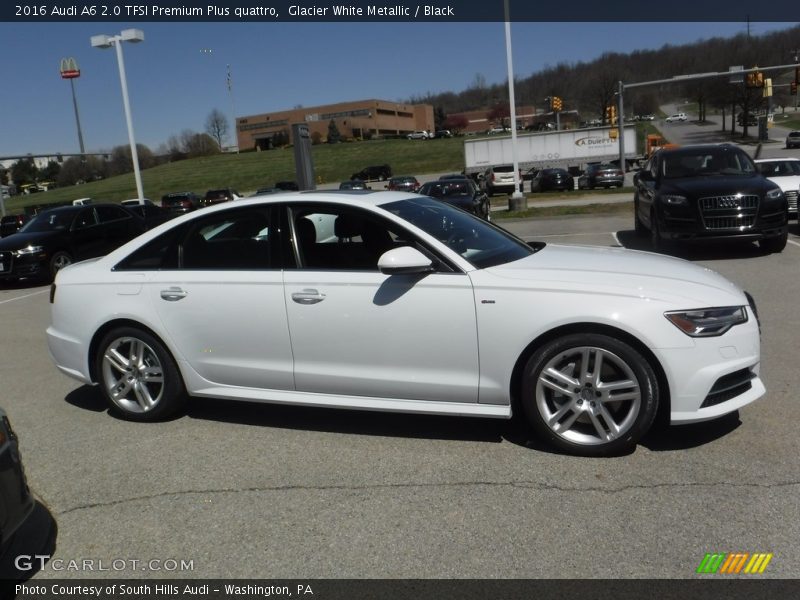 Glacier White Metallic / Black 2016 Audi A6 2.0 TFSI Premium Plus quattro