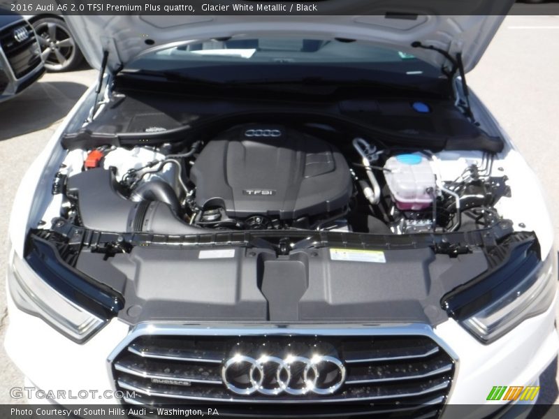 Glacier White Metallic / Black 2016 Audi A6 2.0 TFSI Premium Plus quattro