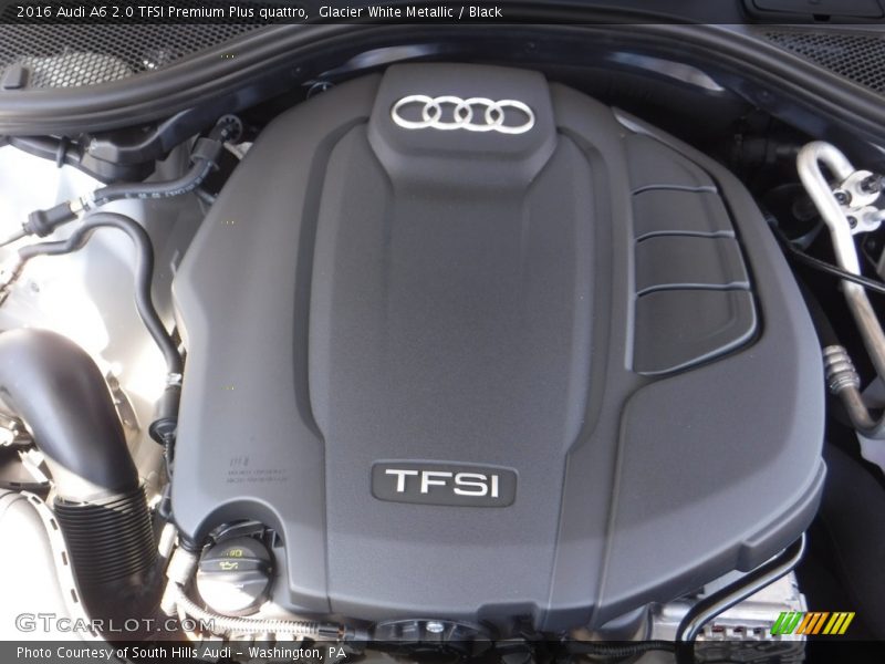 Glacier White Metallic / Black 2016 Audi A6 2.0 TFSI Premium Plus quattro