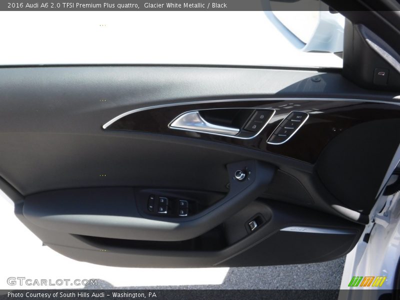 Glacier White Metallic / Black 2016 Audi A6 2.0 TFSI Premium Plus quattro