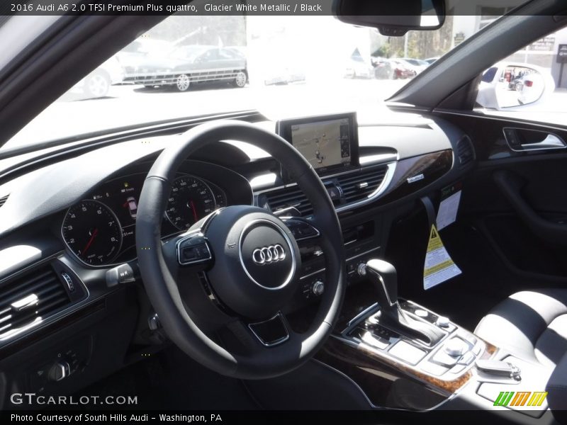 Glacier White Metallic / Black 2016 Audi A6 2.0 TFSI Premium Plus quattro