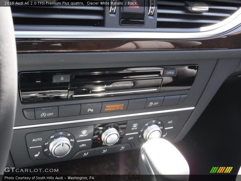 Glacier White Metallic / Black 2016 Audi A6 2.0 TFSI Premium Plus quattro