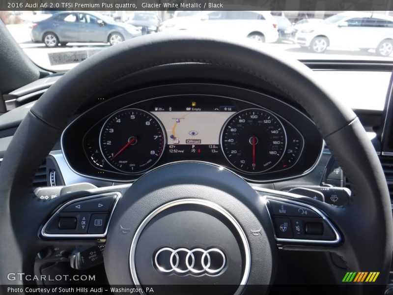 Glacier White Metallic / Black 2016 Audi A6 2.0 TFSI Premium Plus quattro