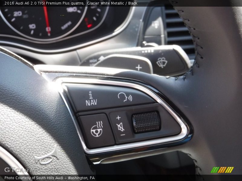 Glacier White Metallic / Black 2016 Audi A6 2.0 TFSI Premium Plus quattro