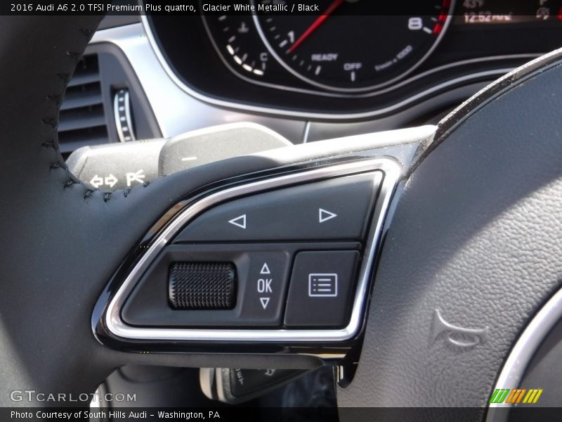 Glacier White Metallic / Black 2016 Audi A6 2.0 TFSI Premium Plus quattro