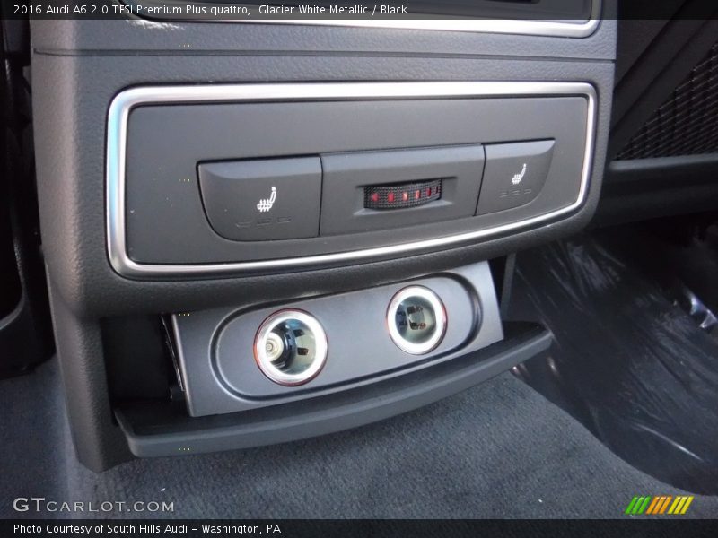 Glacier White Metallic / Black 2016 Audi A6 2.0 TFSI Premium Plus quattro