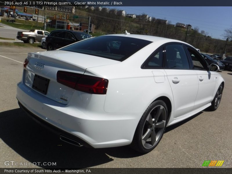 Glacier White Metallic / Black 2016 Audi A6 3.0 TFSI Prestige quattro