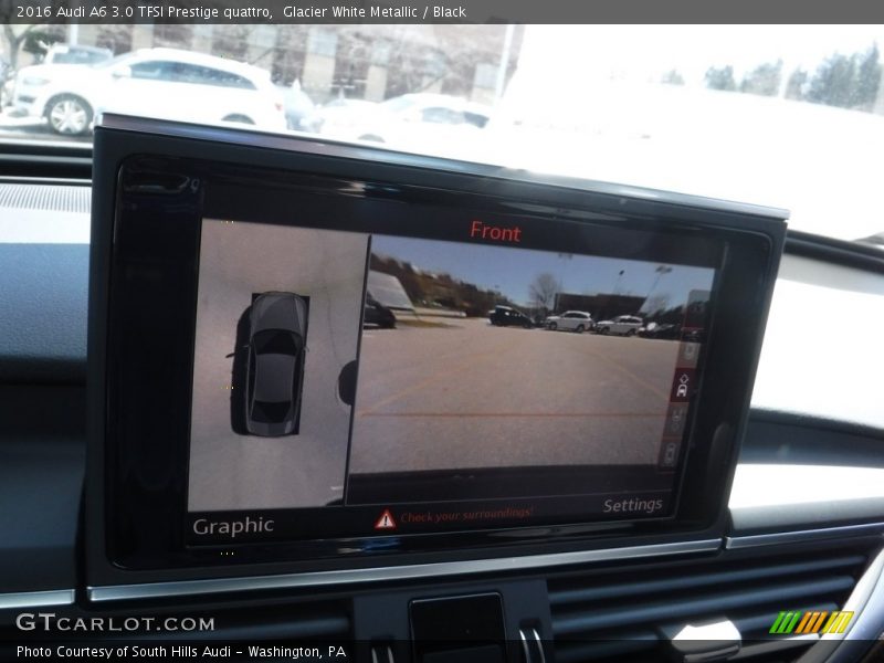 Glacier White Metallic / Black 2016 Audi A6 3.0 TFSI Prestige quattro
